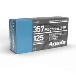 Aguila .357 Magnum 125gr Jacketed Hollow Point