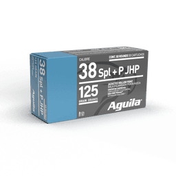 Aguila .38 Spl 125gr Jacketed Hollow Point
