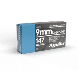 Aguila 9mm Luger 147gr Jacketed Hollow Point