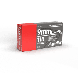 Aguila 9mm Luger 115gr Full Metal Jacket