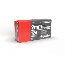Aguila 9mm Luger 124gr Full Metal Jacket