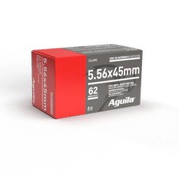 Aguila 5.56x45 NATO 62gr Full Metal Jacket