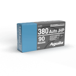 Aguila .380 ACP 90gr Jacketed Hollow Point