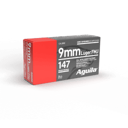 Aguila 9mm Luger 147gr Full Metal Jacket