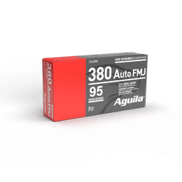 Aguila .380 ACP 95gr Full Metal Jacket