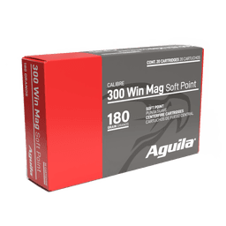 Aguila .300 Win Mag 180gr Soft Point