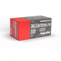 Aguila .30 Carbine 110gr Full Metal Jacket