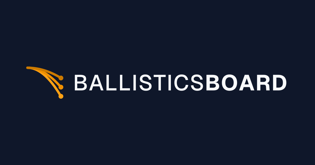 Ballistics Board - Ammunition Ballistics Comparison